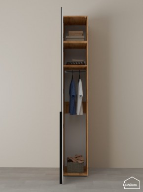 Шкаф с антресолью Linnea MHR-1A-1 2450х400х510 (ДВ-М 11.1.25) в Режи - rezh.ok-mebel.com | фото 4