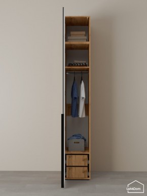 Шкаф с антресолью Linnea MHR-1A-3 2450х400х510 (ДВ-М 11.1.25) в Режи - rezh.ok-mebel.com | фото 6