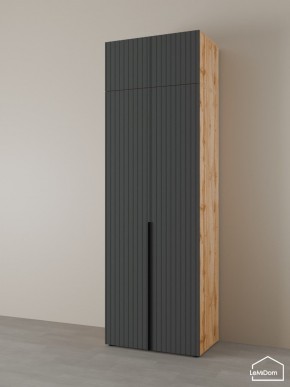 Шкаф с антресолью Linnea MHR-2A-1 2450х800х510 (ДВ-М 11.1.25) в Режи - rezh.ok-mebel.com | фото