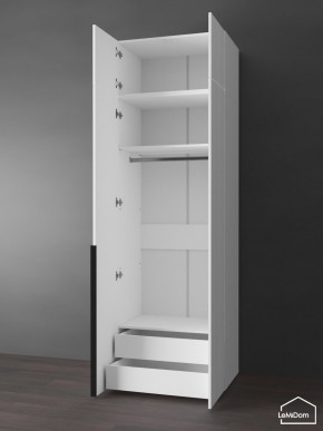 Шкаф с антресолью Linnea MHR-2A-3 2450х800х510 (Белый-М 11.1.2) в Режи - rezh.ok-mebel.com | фото 5