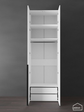 Шкаф с антресолью Linnea MHR-2A-3 2450х800х510 (Белый-М 11.1.2) в Режи - rezh.ok-mebel.com | фото 6