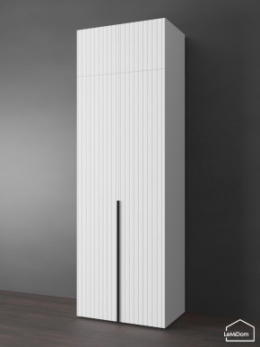 Шкаф с антресолью Linnea MHR-2A-3 2450х800х510 (Белый-М 11.1.2) в Режи - rezh.ok-mebel.com | фото 7