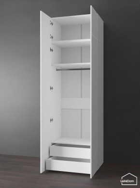 Шкаф с антресолью Linnea MHR-2POA-3 2450х800х510 (Белый-М 11.1.1) в Режи - rezh.ok-mebel.com | фото 6
