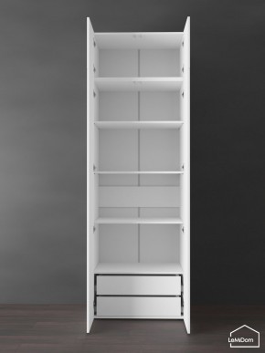 Шкаф с антресолью Linnea MHR-2POA-4 2450х800х510 (Белый-М 11.1.1) в Режи - rezh.ok-mebel.com | фото 6