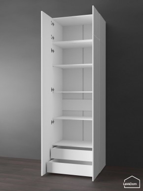Шкаф с антресолью Linnea MHR-2POA-4 2450х800х510 (Белый-М 11.1.2) в Режи - rezh.ok-mebel.com | фото 5