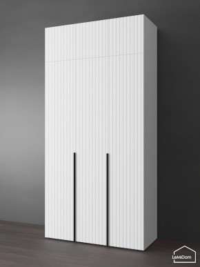 Шкаф с антресолью Linnea MHR-3A-1 2450х1200х510 (Белый-М 11.1.2) в Режи - rezh.ok-mebel.com | фото