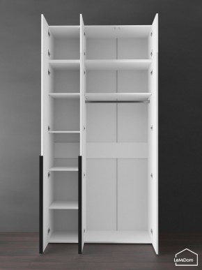 Шкаф с антресолью Linnea MHR-3A-1 2450х1200х510 (Белый-М 11.1.2) в Режи - rezh.ok-mebel.com | фото 5