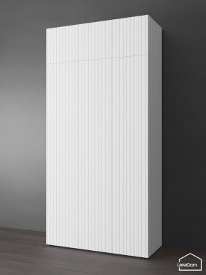 Шкаф с антресолью Linnea MHR-3POA-1 2450х1200х510 (Белый-М 11.1.2) в Режи - rezh.ok-mebel.com | фото