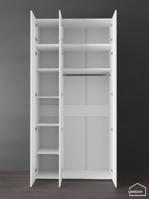 Шкаф с антресолью Linnea MHR-3POA-1 2450х1200х510 (Белый-М 11.1.2) в Режи - rezh.ok-mebel.com | фото 4