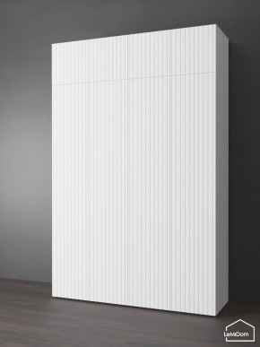 Шкаф с антресолью Linnea MHR-4POA-2 2450х1600х510 (Белый-М 11.1.2) в Режи - rezh.ok-mebel.com | фото