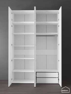 Шкаф с антресолью Linnea MHR-4POA-2 2450х1600х510 (Белый-М 11.1.2) в Режи - rezh.ok-mebel.com | фото 5