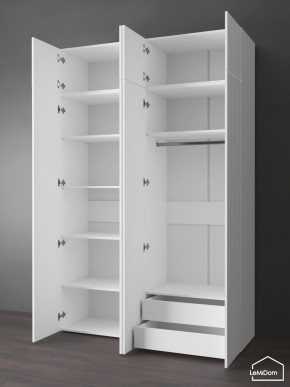 Шкаф с антресолью Linnea MHR-4POA-2 2450х1600х510 (Белый-М 11.1.2) в Режи - rezh.ok-mebel.com | фото 6
