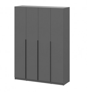 Шкаф ШК-5 (1600) Графит серый в Режи - rezh.ok-mebel.com | фото 4