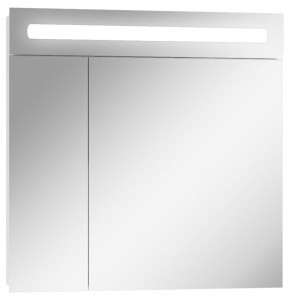 Шкаф-зеркало Аврора 70 с подсветкой LED Домино (DV8007HZ) в Режи - rezh.ok-mebel.com | фото 1