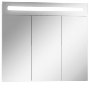 Шкаф-зеркало Аврора 80 с подсветкой LED Домино (DV8009HZ) в Режи - rezh.ok-mebel.com | фото 1