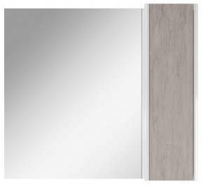 Шкаф-зеркало Uno 80 Дуб серый левый/правый Домино (DU1504HZ) в Режи - rezh.ok-mebel.com | фото 5
