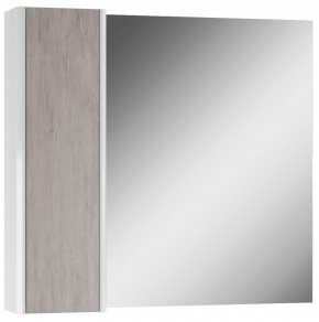 Шкаф-зеркало Uno 80 Дуб серый левый/правый Домино (DU1504HZ) в Режи - rezh.ok-mebel.com | фото 6