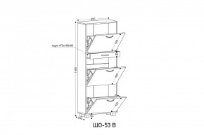 ШО-53 В тумба для обуви в Режи - rezh.ok-mebel.com | фото 3