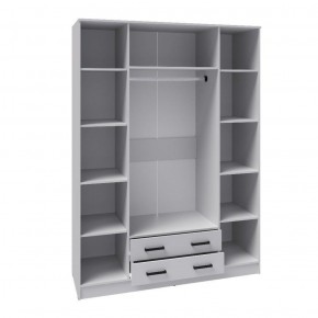 Спальня Асти Шкаф 4-х ств (Белый) в Режи - rezh.ok-mebel.com | фото 2