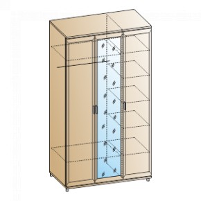 Спальня Мелисса композиция 4 (Снежный Ясень) в Режи - rezh.ok-mebel.com | фото 5