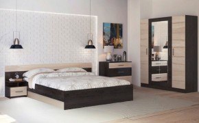 Спальный гарнитур Леси + 4-х створчатый шкаф в Режи - rezh.ok-mebel.com | фото 2