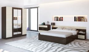 Спальный гарнитур Леси + 4-х створчатый шкаф в Режи - rezh.ok-mebel.com | фото 3