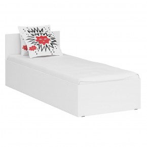 Стандарт Кровать 0800, цвет белый, ШхГхВ 83,5х203,5х70 см., сп.м. 800х2000 мм., без матраса, основание есть в Режи - rezh.ok-mebel.com | фото 3