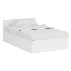 Стандарт Кровать 1200, цвет белый, ШхГхВ 123,5х203,5х70 см., сп.м. 1200х2000 мм., без матраса, основание есть в Режи - rezh.ok-mebel.com | фото
