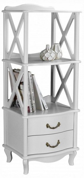 Стеллаж комбинированный Джульетта Л в Режи - rezh.ok-mebel.com | фото 4