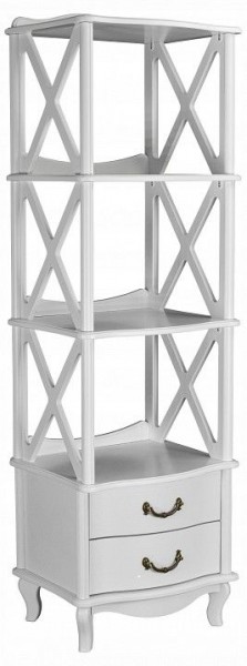Стеллаж комбинированный Джульетта Л в Режи - rezh.ok-mebel.com | фото