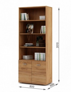 Стеллаж комбинированный Мартин-3 в Режи - rezh.ok-mebel.com | фото 2