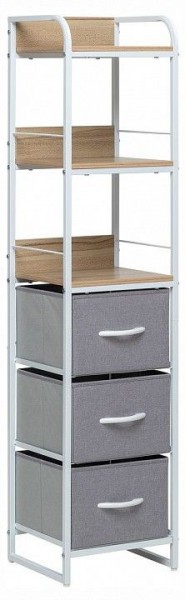 Стеллаж комбинированный Ноа в Режи - rezh.ok-mebel.com | фото