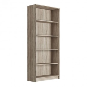 Стеллаж СИРИУС широкий, с пятью полками, цвет Дуб Сонома в Режи - rezh.ok-mebel.com | фото