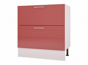 Стол 800/2 ящика (Ш*В*Г) 800*840*446 в Режи - rezh.ok-mebel.com | фото