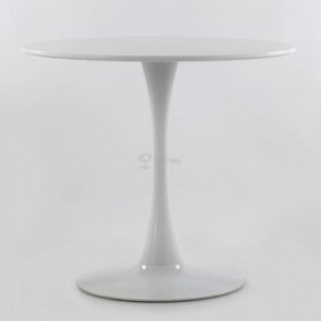 Стол Barneo T-3 Tulip style (RAL9003 белый, D90) в Режи - rezh.ok-mebel.com | фото 2