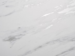 Стол BELLUNO 160 MARBLES KL-99 Белый мрамор матовый, итальянская керамика/ белый каркас, ®DISAUR в Режи - rezh.ok-mebel.com | фото 9
