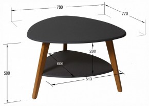 Стол журнальный Бруклин в Режи - rezh.ok-mebel.com | фото 4