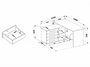 Стол компьютерный КСТ-109Л в Режи - rezh.ok-mebel.com | фото 4