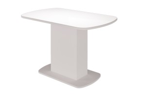 Стол обеденный Соренто (Белый глянец) в Режи - rezh.ok-mebel.com | фото 2