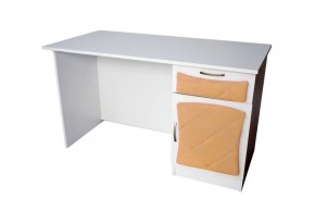 Стол письменный Фея с мягкой обивкой в Режи - rezh.ok-mebel.com | фото 4