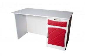 Стол письменный Фея с мягкой обивкой в Режи - rezh.ok-mebel.com | фото 6