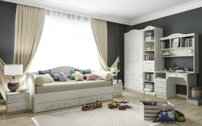 KI-KI СТД1070.1 Стол письменный (белый/белое дерево) в Режи - rezh.ok-mebel.com | фото 3