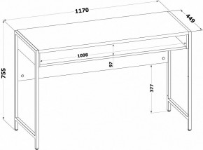 Стол письменный СПМ-401 в Режи - rezh.ok-mebel.com | фото 3