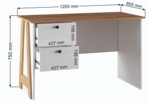 Стол письменный Теодора в Режи - rezh.ok-mebel.com | фото 4