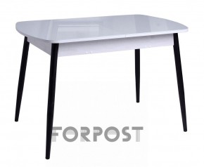 Стол раздвижной со стеклянной столешницей (BLACK, WHITE) в Режи - rezh.ok-mebel.com | фото 3