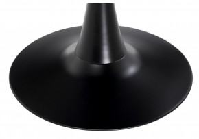 Стол стеклянный Tulip 90x74 black glass в Режи - rezh.ok-mebel.com | фото 3