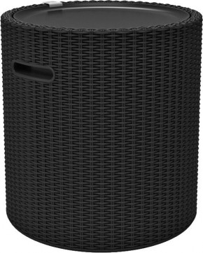 Столик-холодильник Кул-Стул (Cool stool) графит в Режи - rezh.ok-mebel.com | фото 2