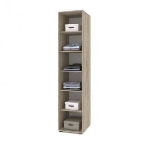 СТОУН С13 Шкаф-пенал (анкор темный/анкор светлый) в Режи - rezh.ok-mebel.com | фото 3