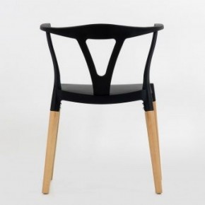 Стул Barneo N-218 Wishbone интерьерный кухонный черный в Режи - rezh.ok-mebel.com | фото 2