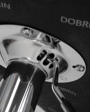 Стул барный DOBRIN BARNY, серый велюр (MJ9-75) в Режи - rezh.ok-mebel.com | фото 10